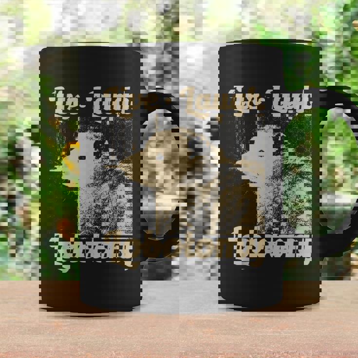 Vintage Live Laugh Lobotomy Lobotomies Retro Opossum Lovers Coffee Mug Gifts ideas