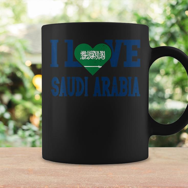 Vintage I Love Saudi Arabia Proud Flag Sport Coffee Mug Gifts ideas