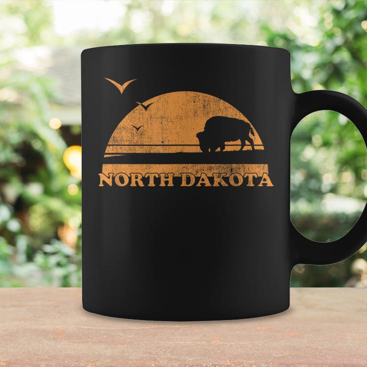 Vintage North Dakota 70S 80S Sunrise Nd Distressed Coffee Mug Gifts ideas