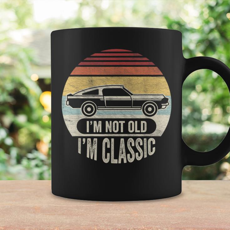 Vintage Not Old But Classic I'm Not Old I'm Classic Car Coffee Mug Gifts ideas