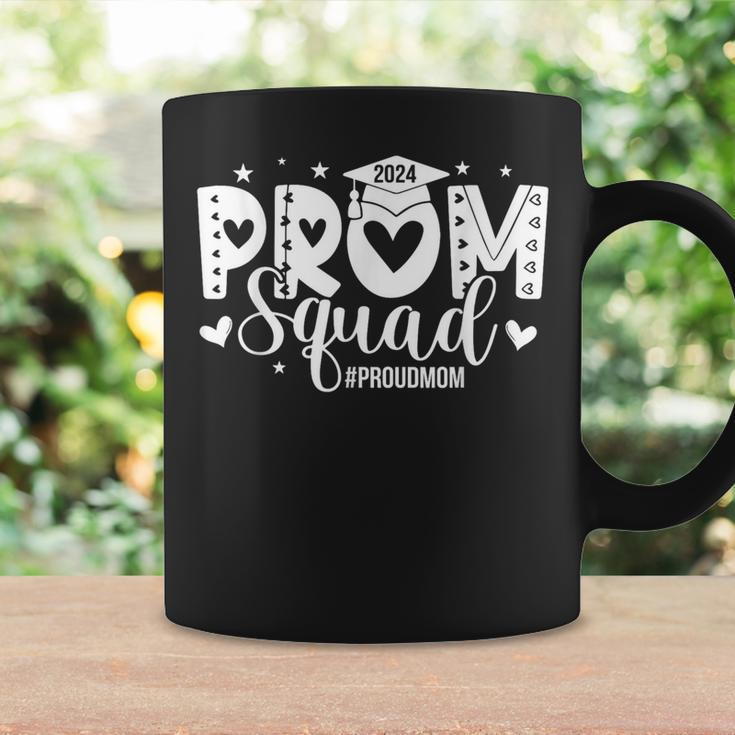 Vintage Prom Squad 2024 Proud Mom Graduation Class Of 2024 Coffee Mug Gifts ideas