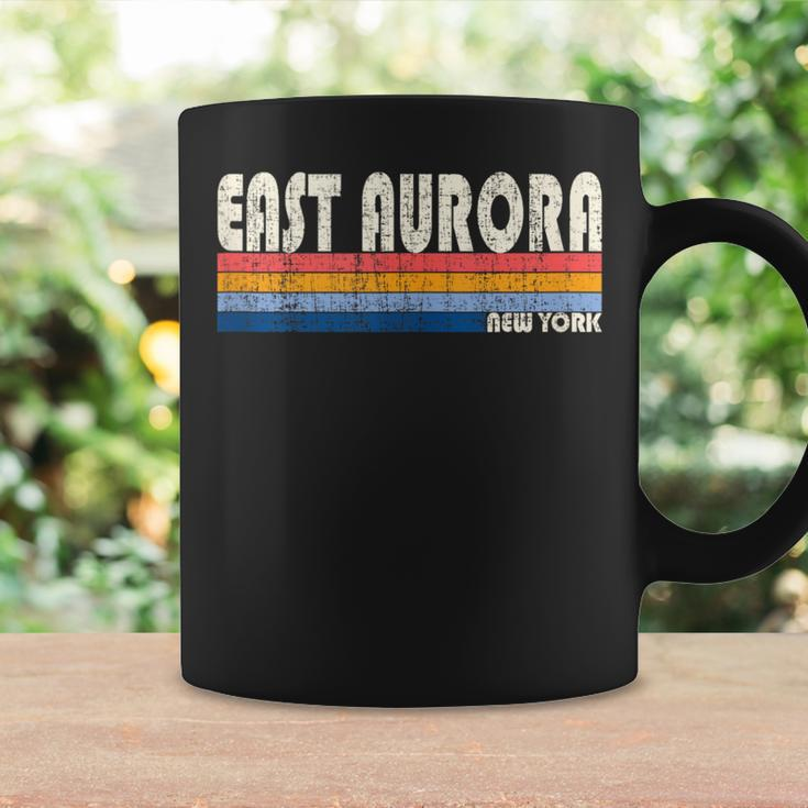 Vintage Retro 70S 80S Style Hometown Of East Aurora Ny Coffee Mug Gifts ideas