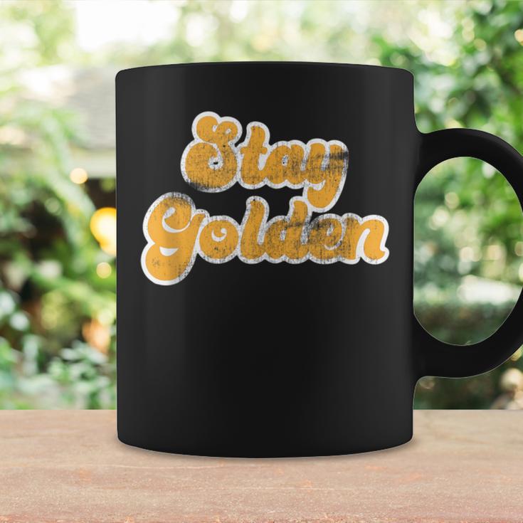 Vintage Retro Stay Golden 80'S 90'S Style Friends Icons Coffee Mug Gifts ideas