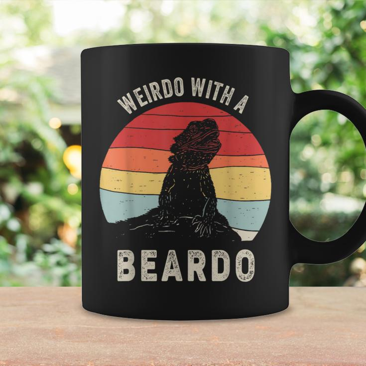 Vintage Retro Weirdo With A Beardo Bearded Dragon Coffee Mug Gifts ideas
