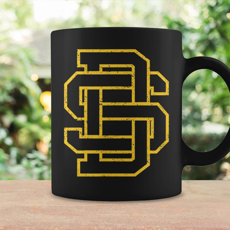 Vintage San Diego Sd Home Monogram Game Day Padre Coffee Mug Gifts ideas