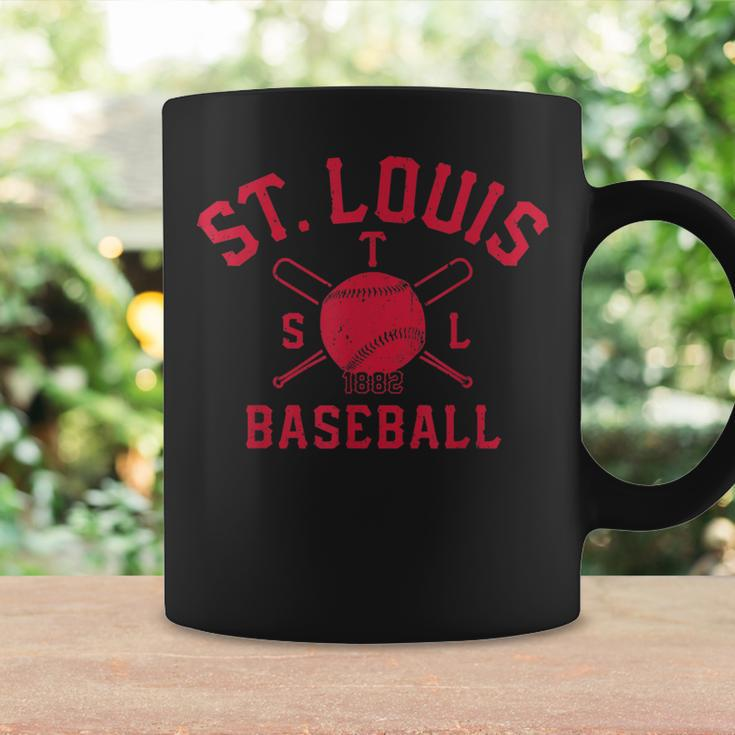 Vintage St Louis Baseball Stl Gameday Novelty Cardinal Coffee Mug Gifts ideas