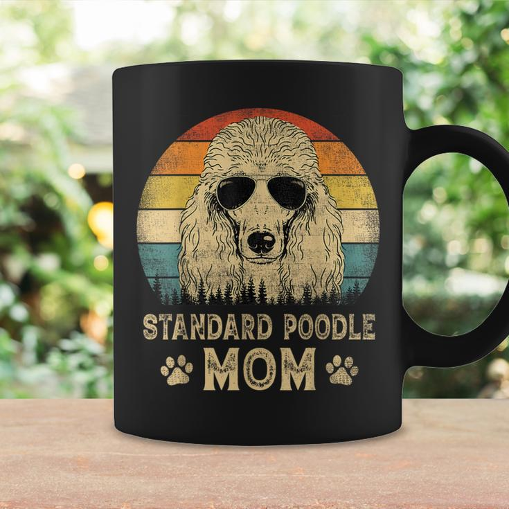 Vintage Standard Poodle Mom Dog Lovers Mother's Day Coffee Mug Gifts ideas