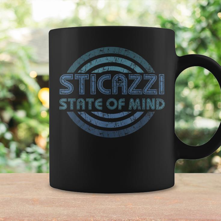 Vintage Sticazzi State Of Mind Blue Retro 70S Coffee Mug Gifts ideas