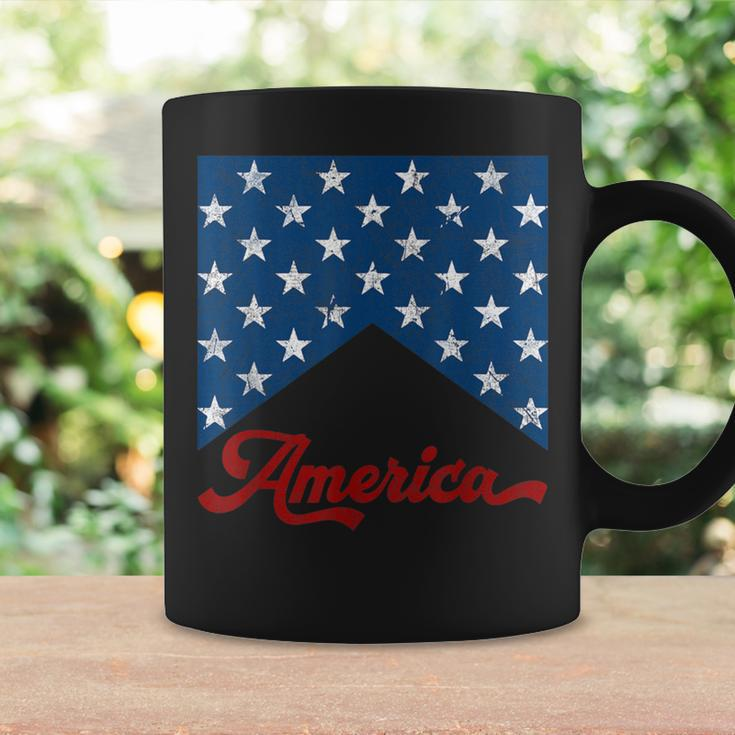Vintage Style American Flag Independence Day 4Th Of July Coffee Mug Gifts ideas