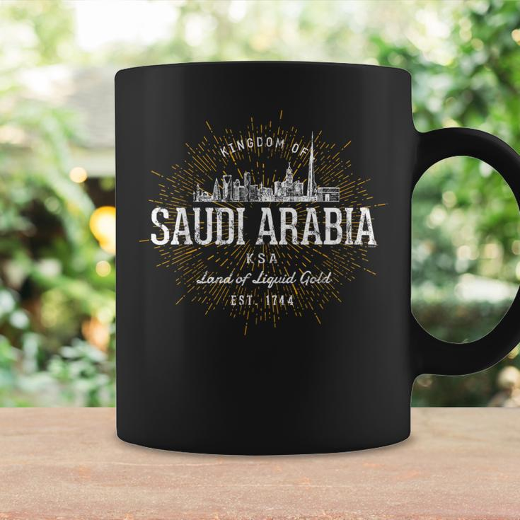 Vintage Style Retro Saudi Arabia Coffee Mug Gifts ideas