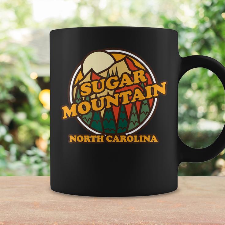 Vintage Sugar Mountain North Carolina Mountain Hiking Print Coffee Mug Gifts ideas