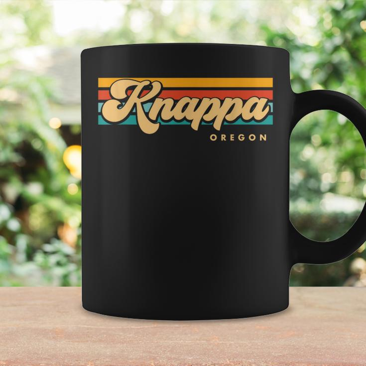 Vintage Sunset Stripes Knappa Oregon Coffee Mug Gifts ideas