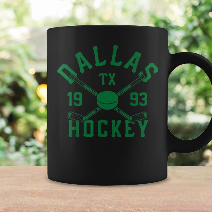 Vintage Texas Dallas Ice Hockey Sticks Star Coffee Mug Gifts ideas
