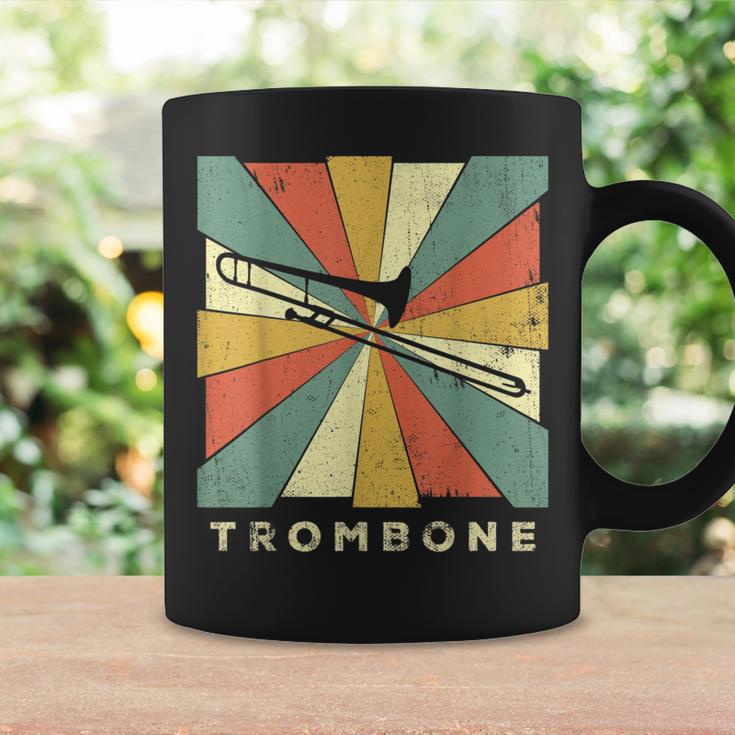 Vintage Trombone Player Music Retro Coffee Mug Gifts ideas