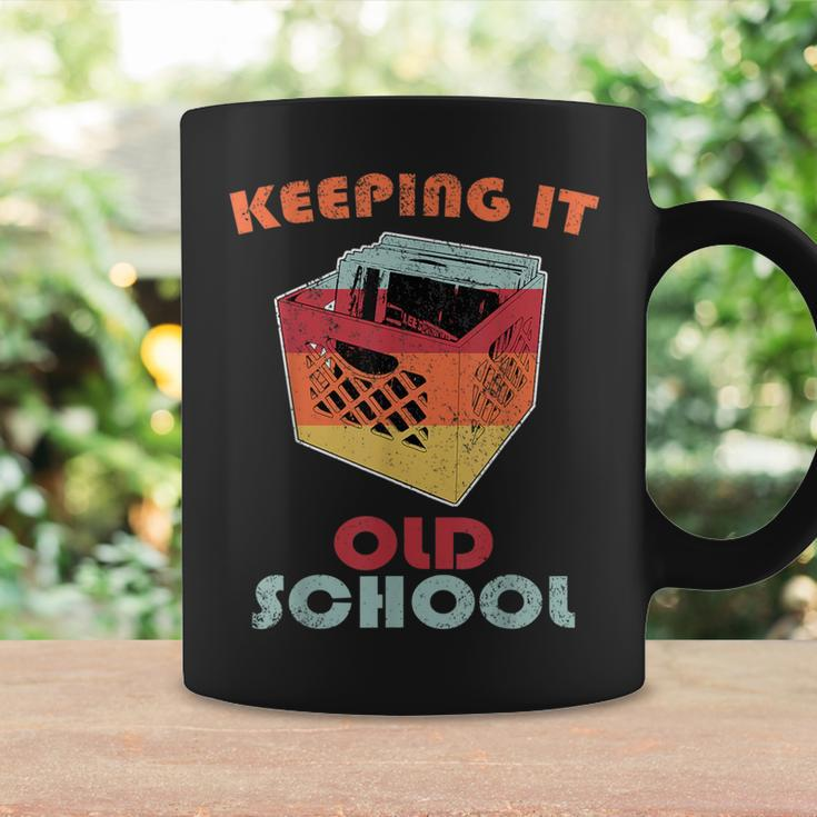 Vinyl Record Keeping It Old School Record Collector Coffee Mug Gifts ideas