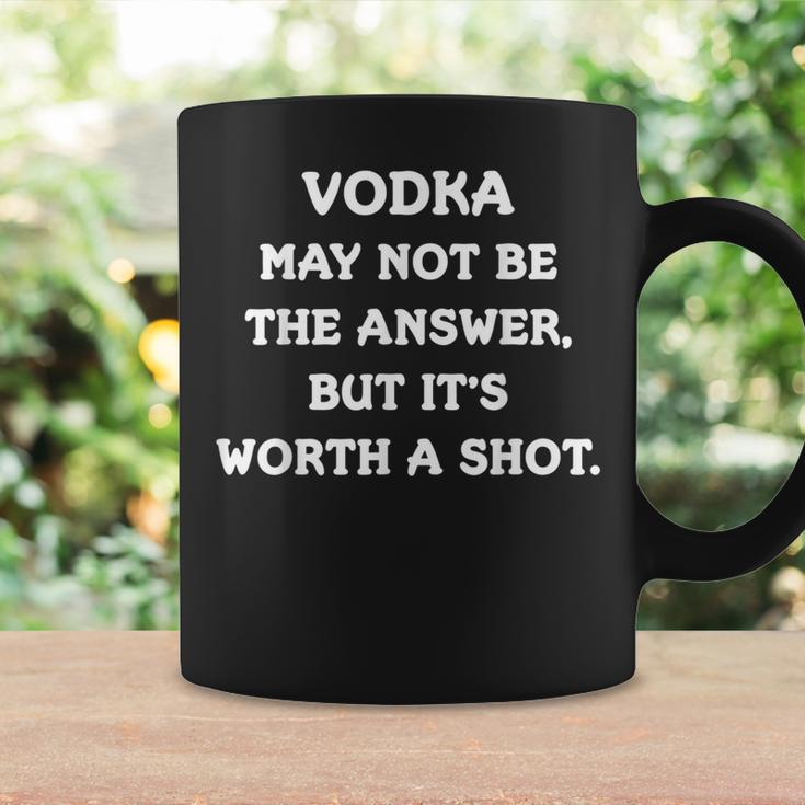 Vodka May Not Be The Answer Alcohol Joke Coffee Mug Gifts ideas