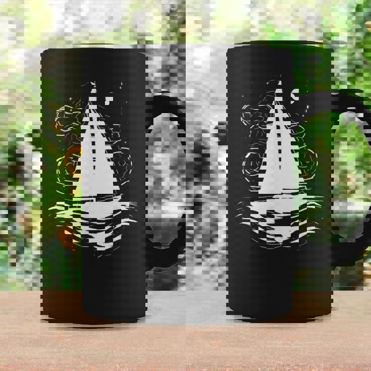 Voile Bateau Dessin Bateau Sport Nautique Tasse Idées cadeaux