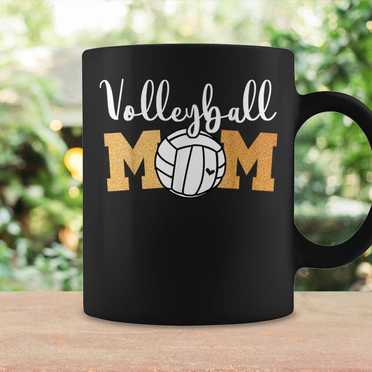 Volleyball Mom Volleyball Game Day Cheer Mom Coffee Mug Gifts ideas