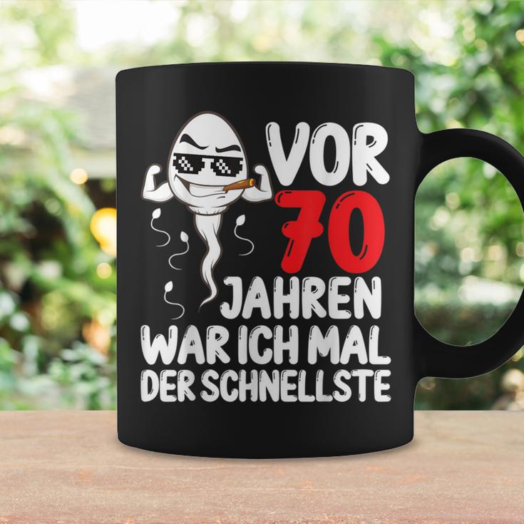 Vor 70 Jahren War Ich Mal Der Fastelste 70Th Birthday Tassen Geschenkideen