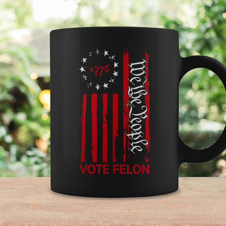 Vote Felon Trump 2024 45 And 47 Voting For The Felon Coffee Mug Gifts ideas