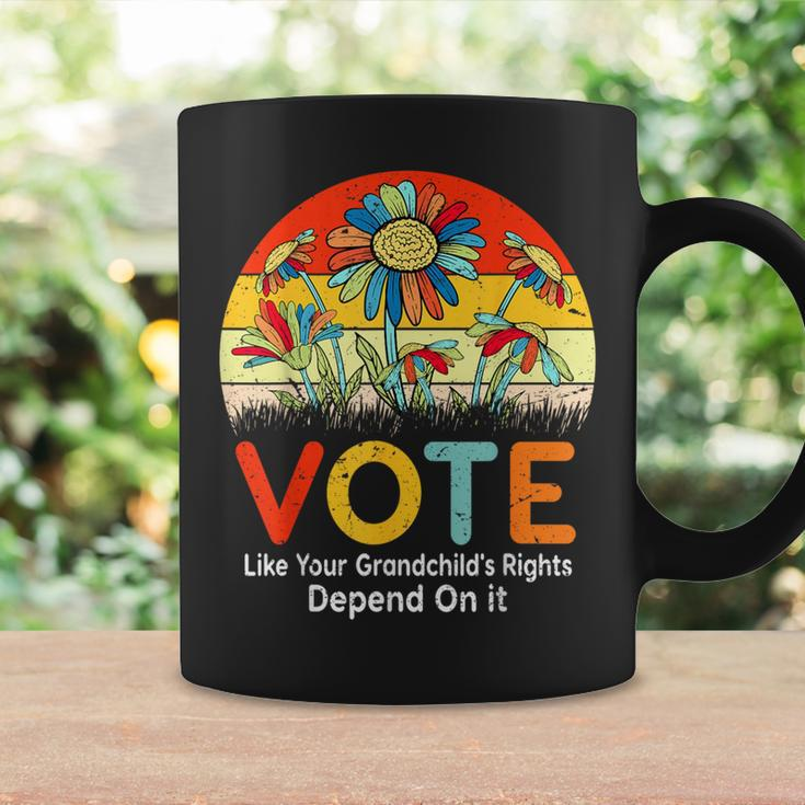 Vote Like Your Grandchild's Rights Depend On It Coffee Mug Gifts ideas