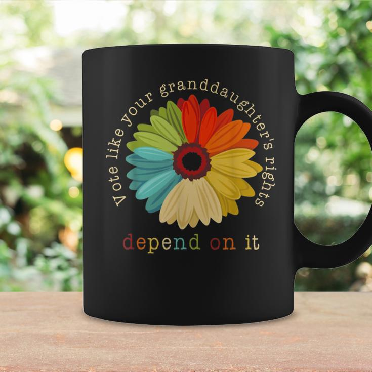 Vote Like Your Granddaughter's Rights Depend On It Feminist Coffee Mug Gifts ideas