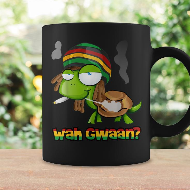 Wah Gwaan Patois Jamaica Turtle Jamaican Slang Coffee Mug Gifts ideas