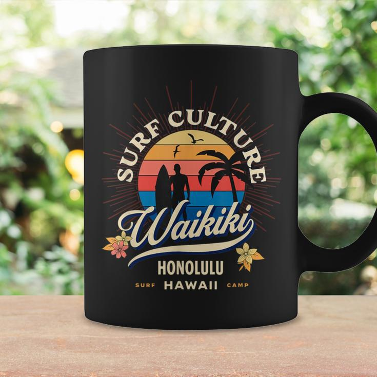 Waikiki Surf Culture Beach Coffee Mug Gifts ideas