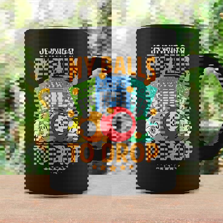 Waiting For My Balls To Drop Bingo Player Mom Grandma Coffee Mug Gifts ideas