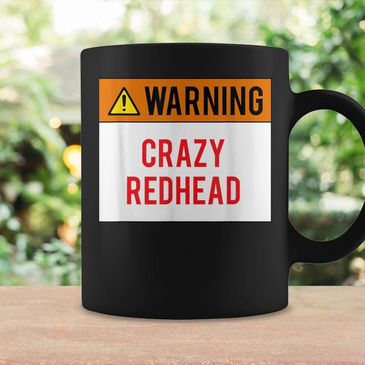 Warning Crazy Redhead Ginger Coffee Mug Gifts ideas