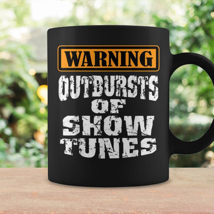 Warning Outbursts Of Show Tunes Acting Coffee Mug Gifts ideas