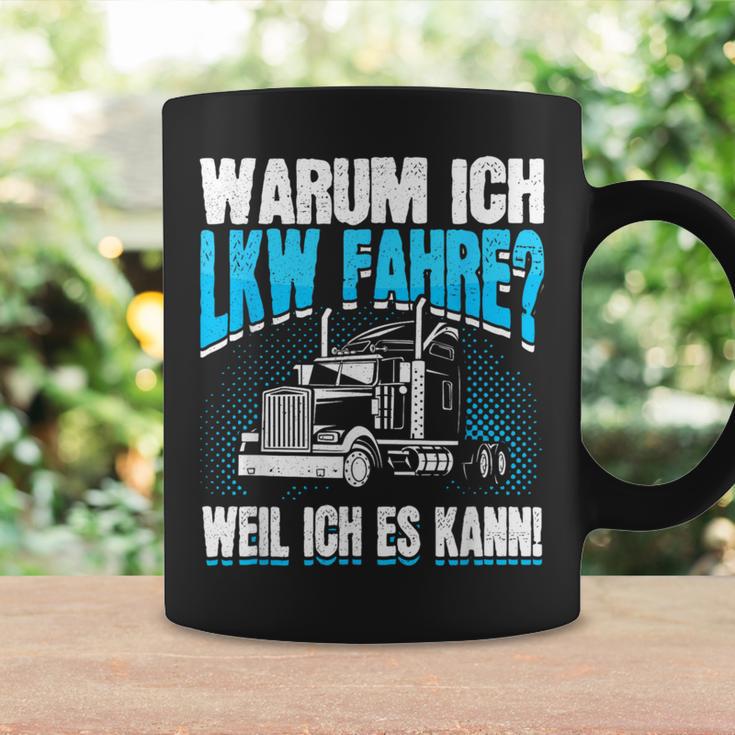 Warum Ich Lkw Fahre Slogan Motor Driver Truck Driver Tassen Geschenkideen