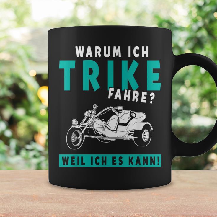 Warum Ich Trike Fahre Weil Ich Es Kann Triker Motorcycle Tassen Geschenkideen