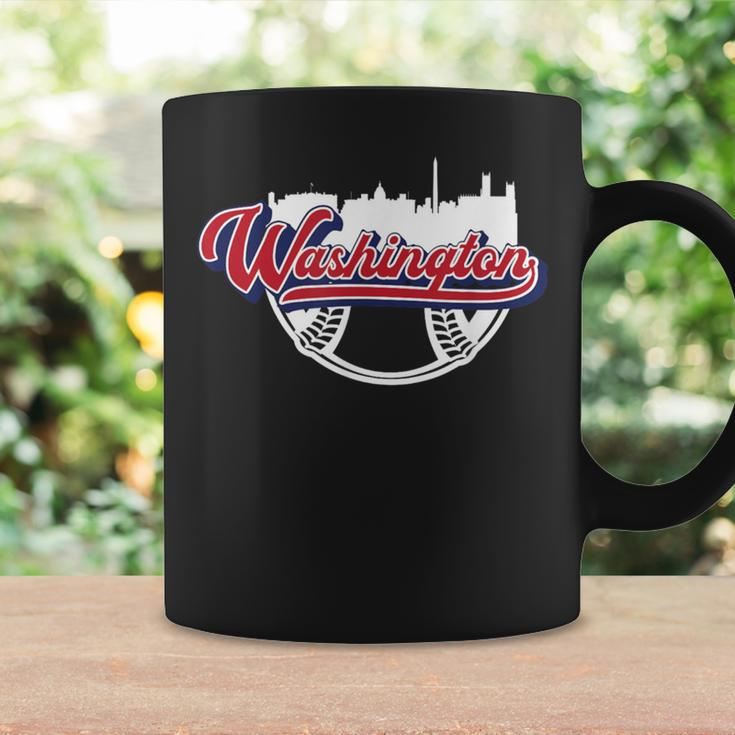 Washington Dc Baseball Downtown City Skyline Fan Coffee Mug Gifts ideas