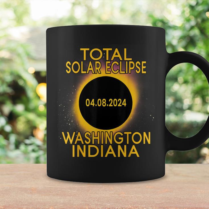 Washington Indiana Total Solar Eclipse 2024 Coffee Mug Gifts ideas