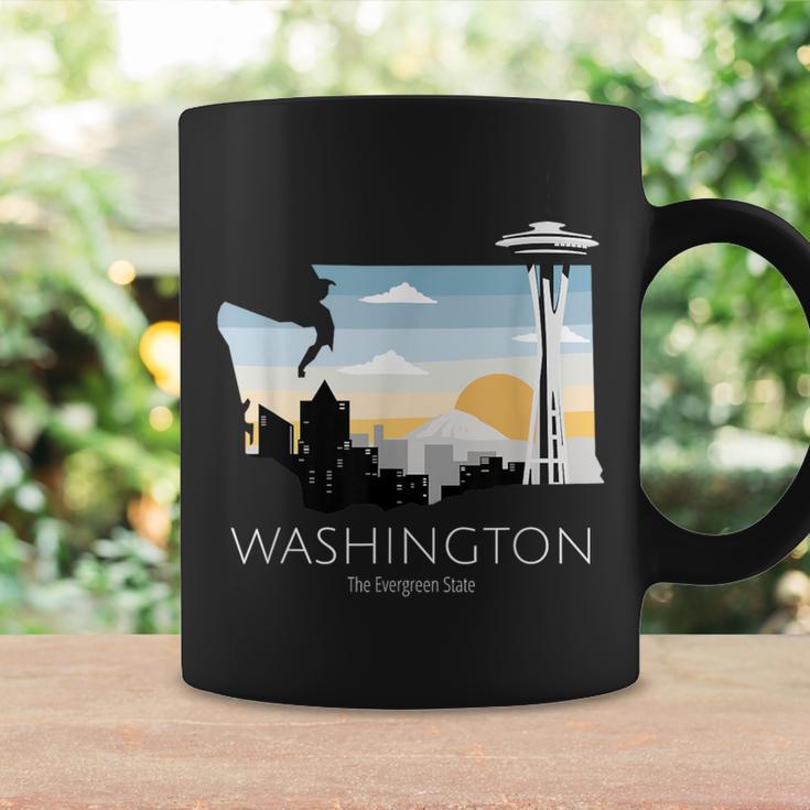 Washington Proud State Motto The Evergreen State Coffee Mug Gifts ideas