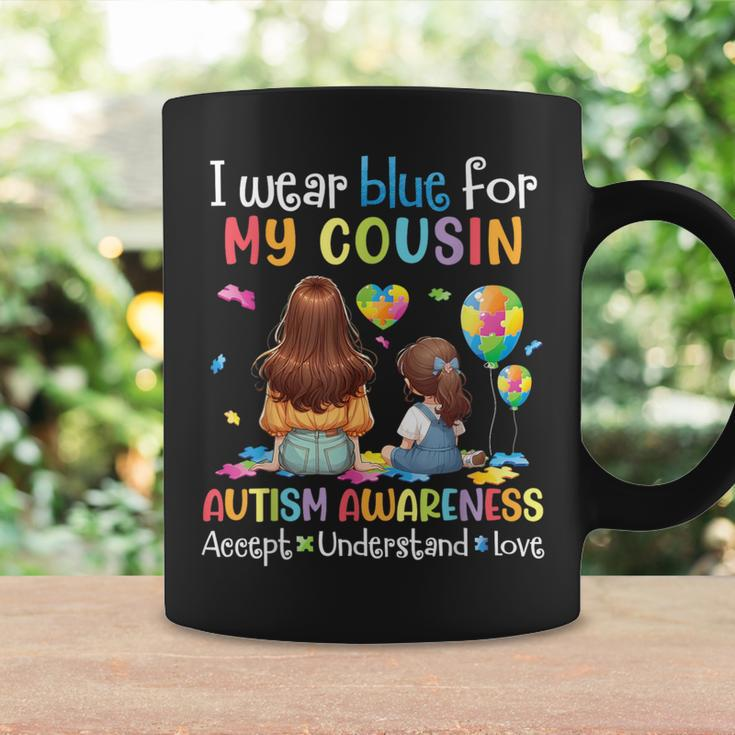 I Wear Blue For My Cousin Autism Accept Understand Love Hope Coffee Mug Gifts ideas