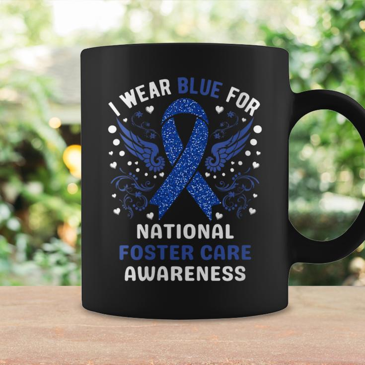 I Wear Blue For National Foster Care Awareness Month Coffee Mug Gifts ideas
