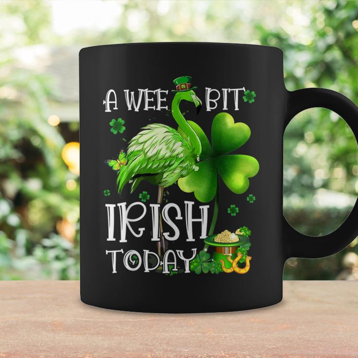 A Wee Bit Irish Today Green Flamingo Beer St Patrick's Day Coffee Mug Gifts ideas