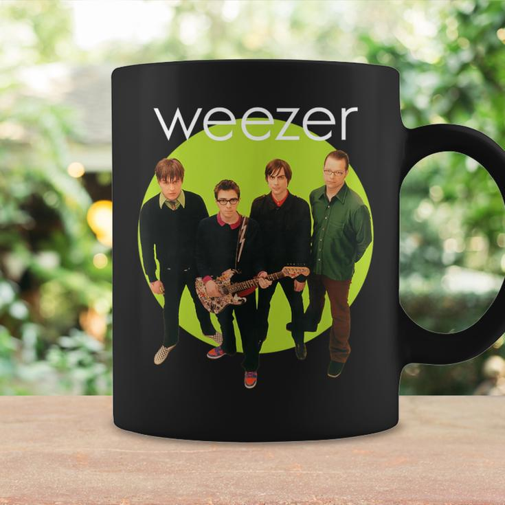 Weezer Green Album Circle Coffee Mug Gifts ideas