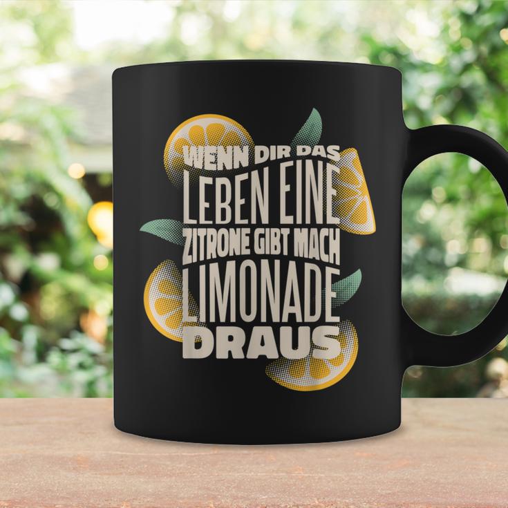 Wenn Dir Das Leben Lemon Gibt Mach Limonade Draus Tassen Geschenkideen