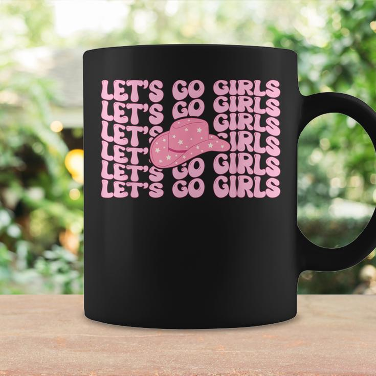 Western Let's Go Girls Bridal Bachelorette Party Cowgirl Coffee Mug Gifts ideas