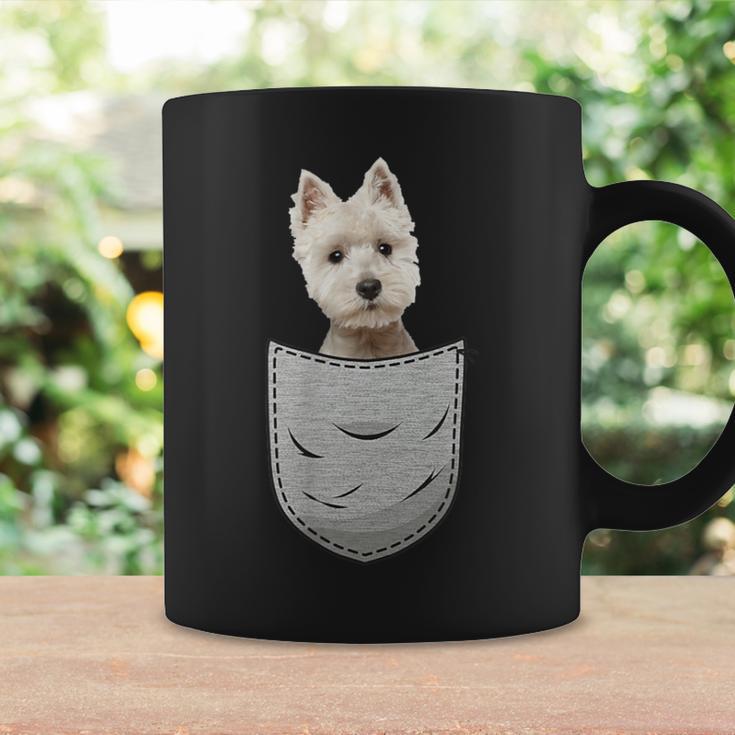 Westie Highland Terrier Pocket For Dog Owner Tassen Geschenkideen