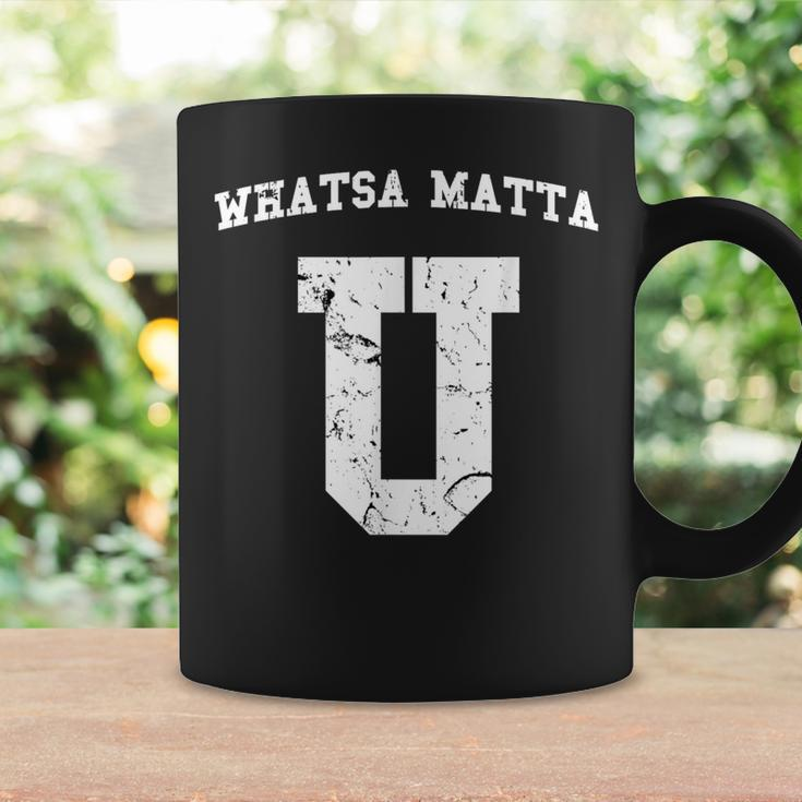 Whatsamatta U Fake College University Jersey Coffee Mug Gifts ideas