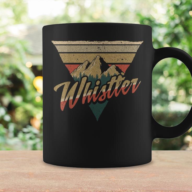 Whistler Blackcomb Mountain Illustration Vacation Souvenir Coffee Mug Gifts ideas