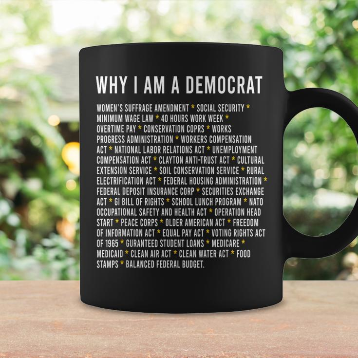 Why I Am A Democrat Cool Political Outfit For Democrats Coffee Mug Gifts ideas
