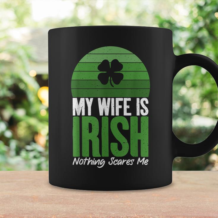 My Wife Is Irish Nothing Scares Me Irish Coffee Mug Gifts ideas