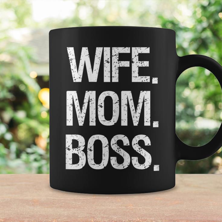Wife Mom Boss Mother's Day For Mom Wife Women Coffee Mug Gifts ideas