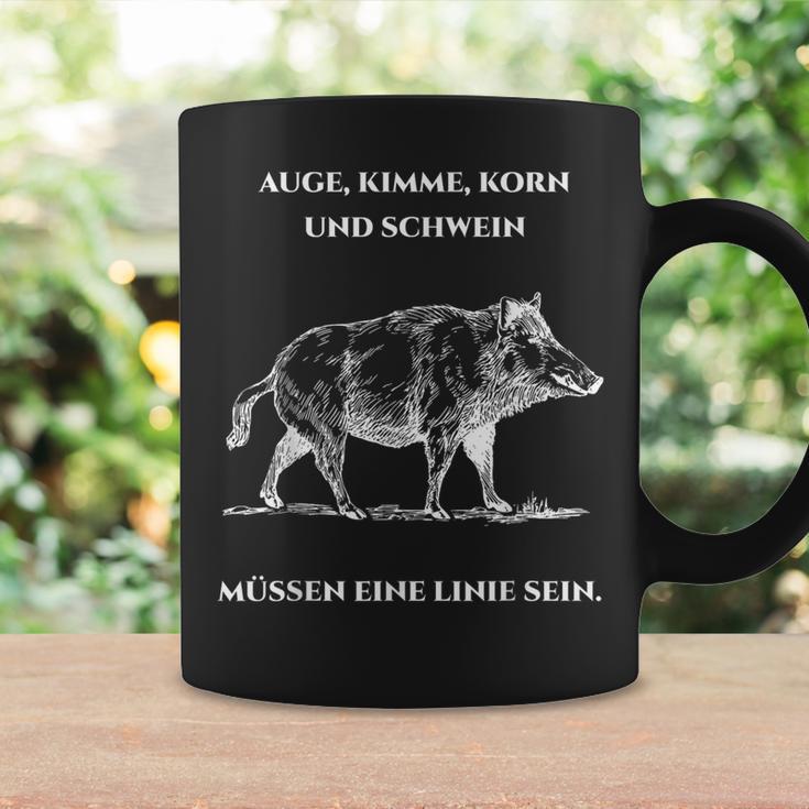 Wild Boar Saying Jägerlatein Hunter Slogan Tassen Geschenkideen