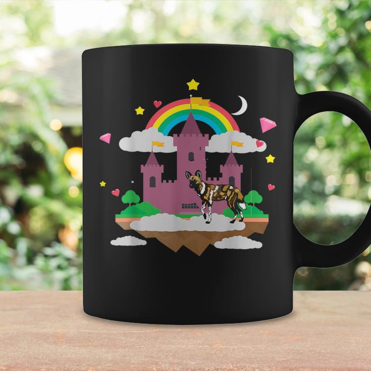 Wild Hyena New Magic Rainbow Castle Coffee Mug Gifts ideas